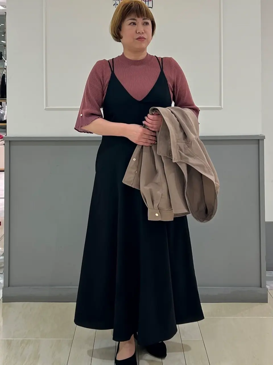 ANY SIS 堀部 コーディネート画像