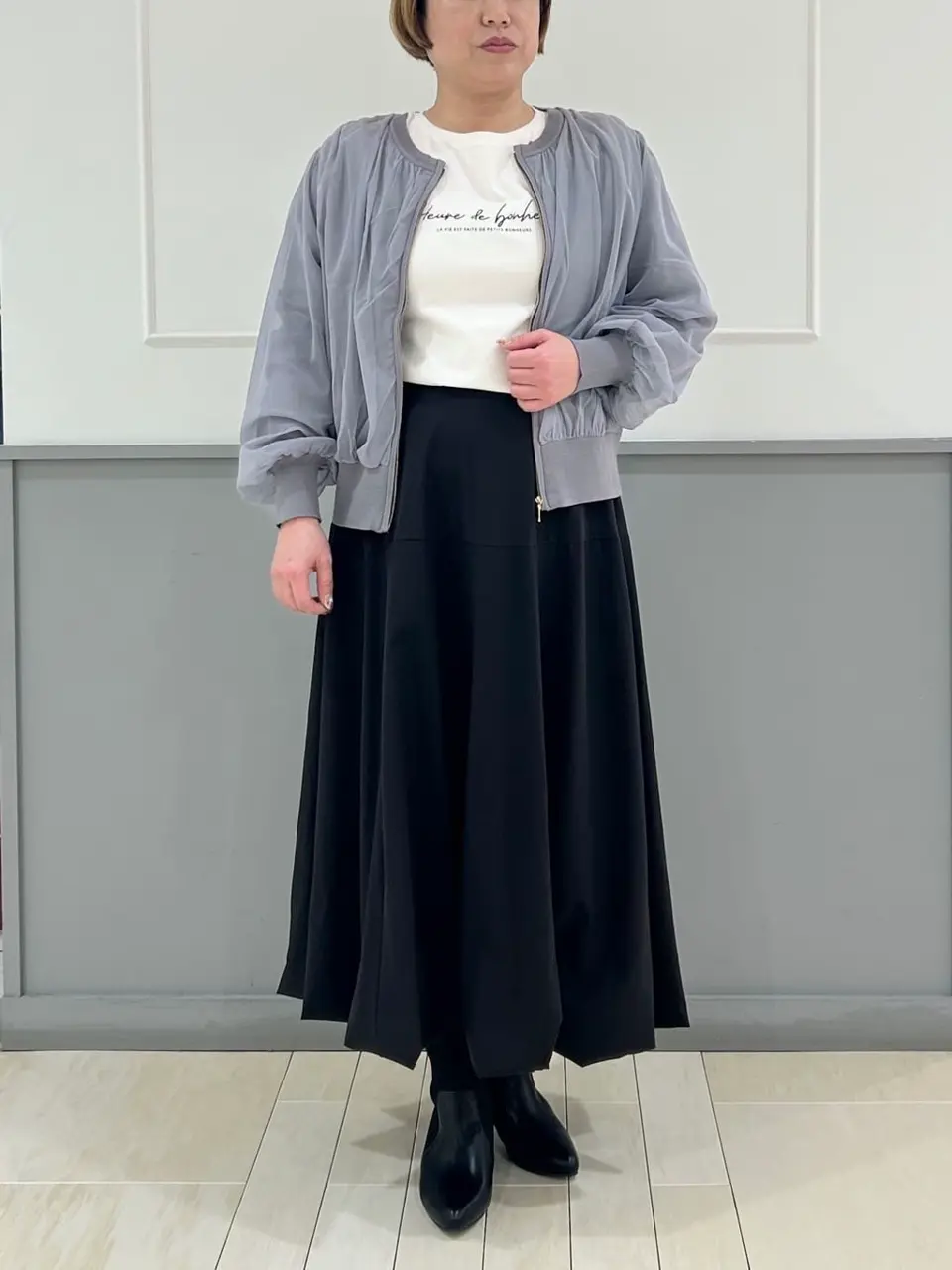 ANY SIS 堀部 コーディネート画像