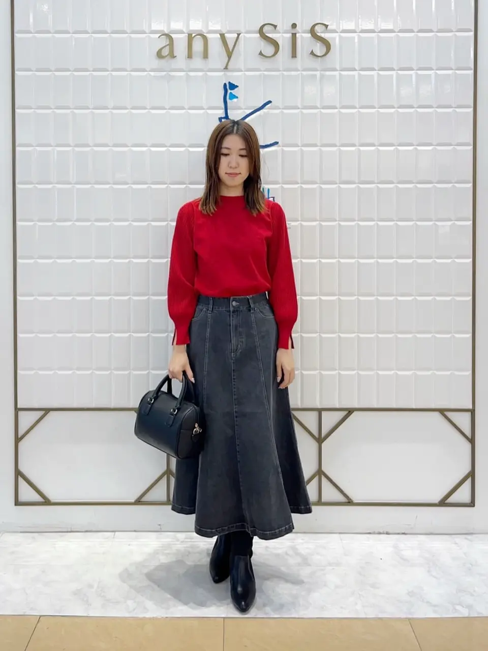 ANY SIS 上田 コーディネート画像