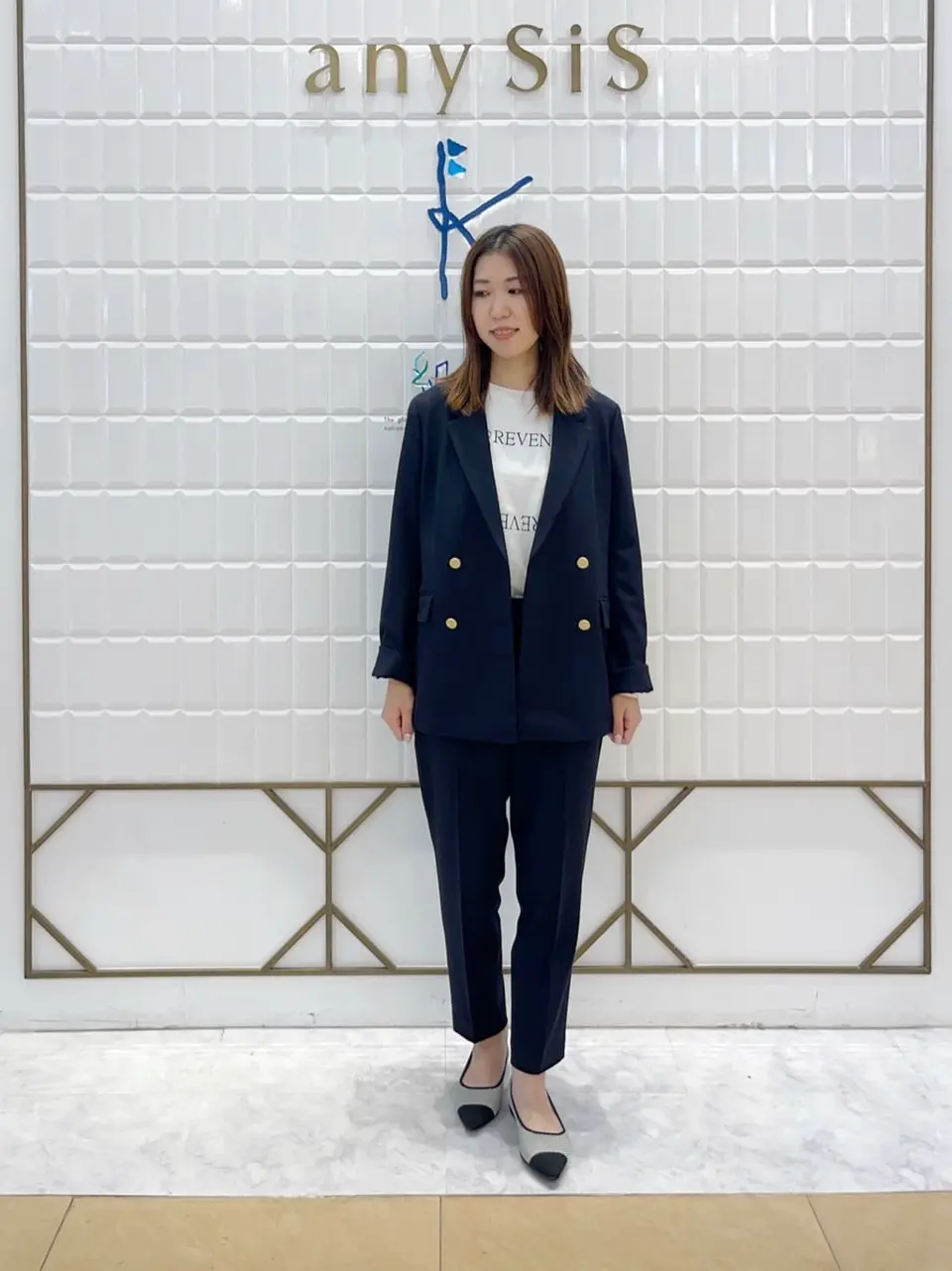 ANY SIS 上田 コーディネート画像