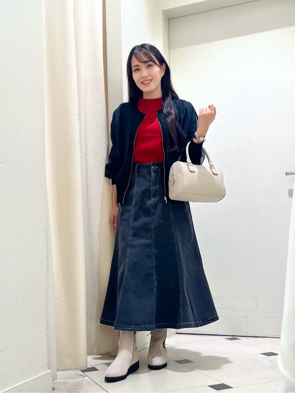 ANY SIS スタッフ コーディネート画像