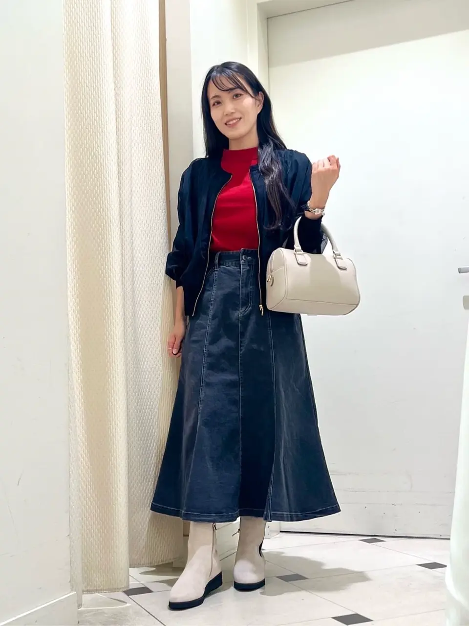 ANY SIS スタッフ コーディネート画像