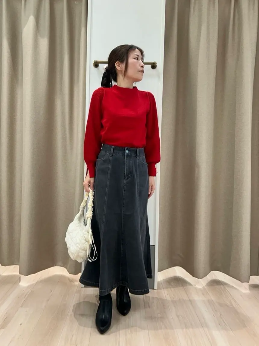 ANY SIS 長尾 コーディネート画像