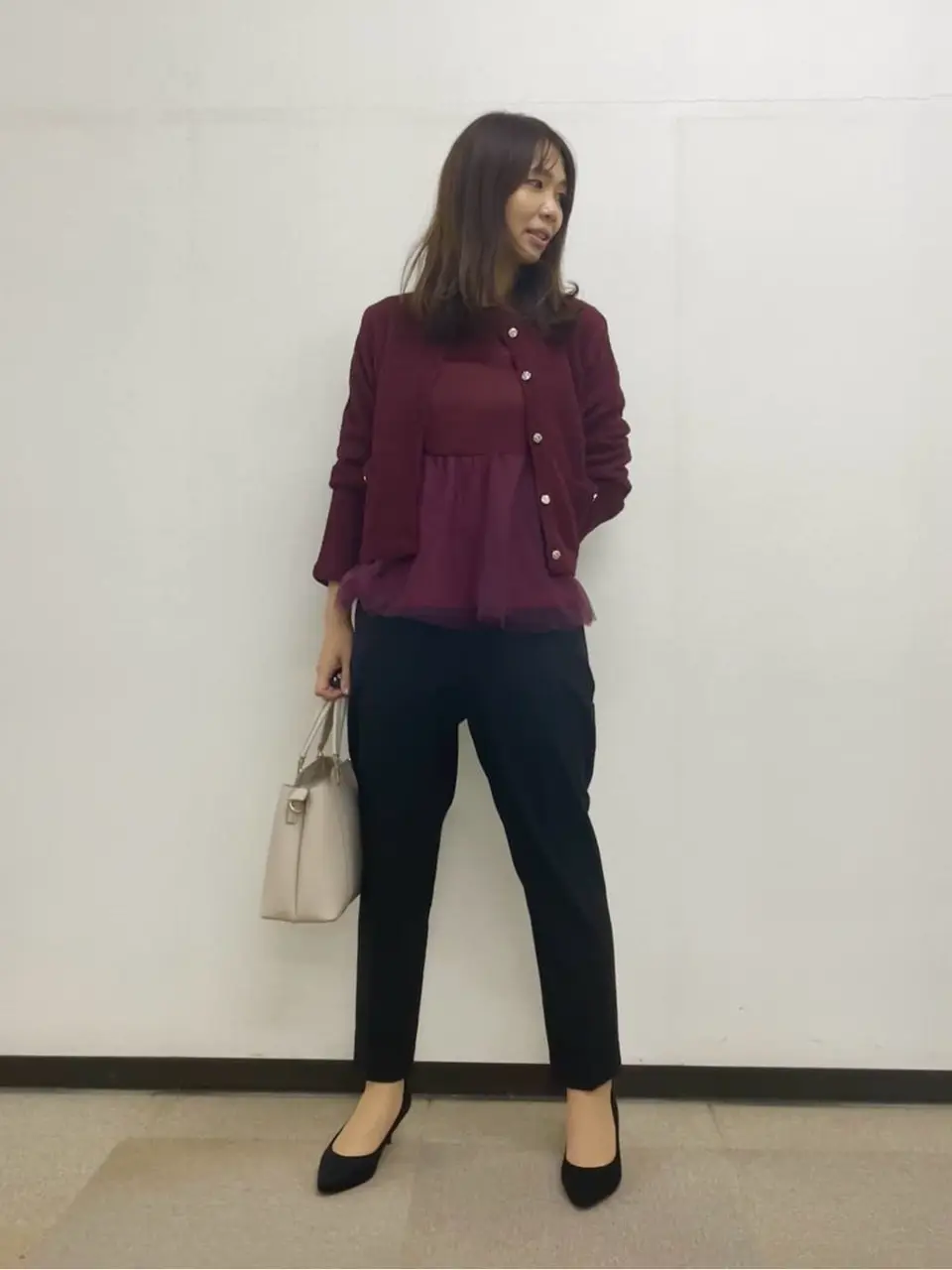 ANY SIS 小山 コーディネート画像