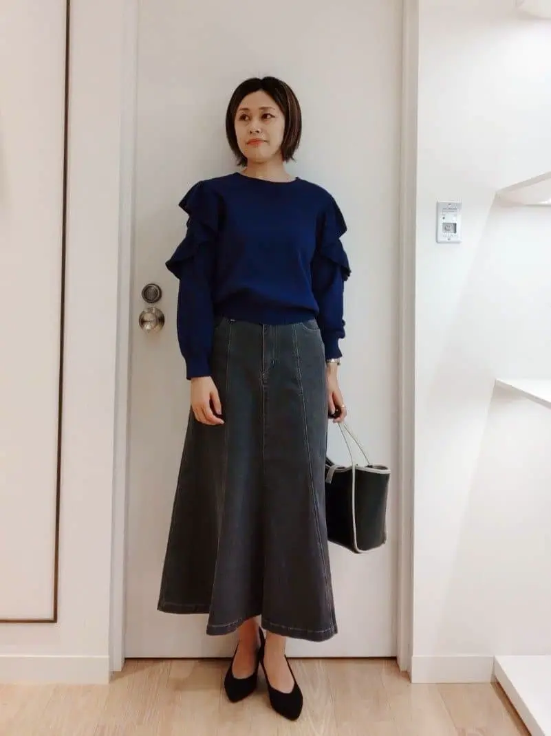 ANY SIS 元橋 コーディネート画像