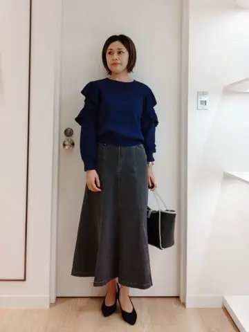 ANY SIS 元橋 コーディネート画像