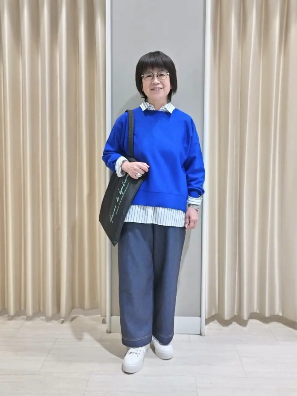 ANY SIS 岡本 コーディネート画像