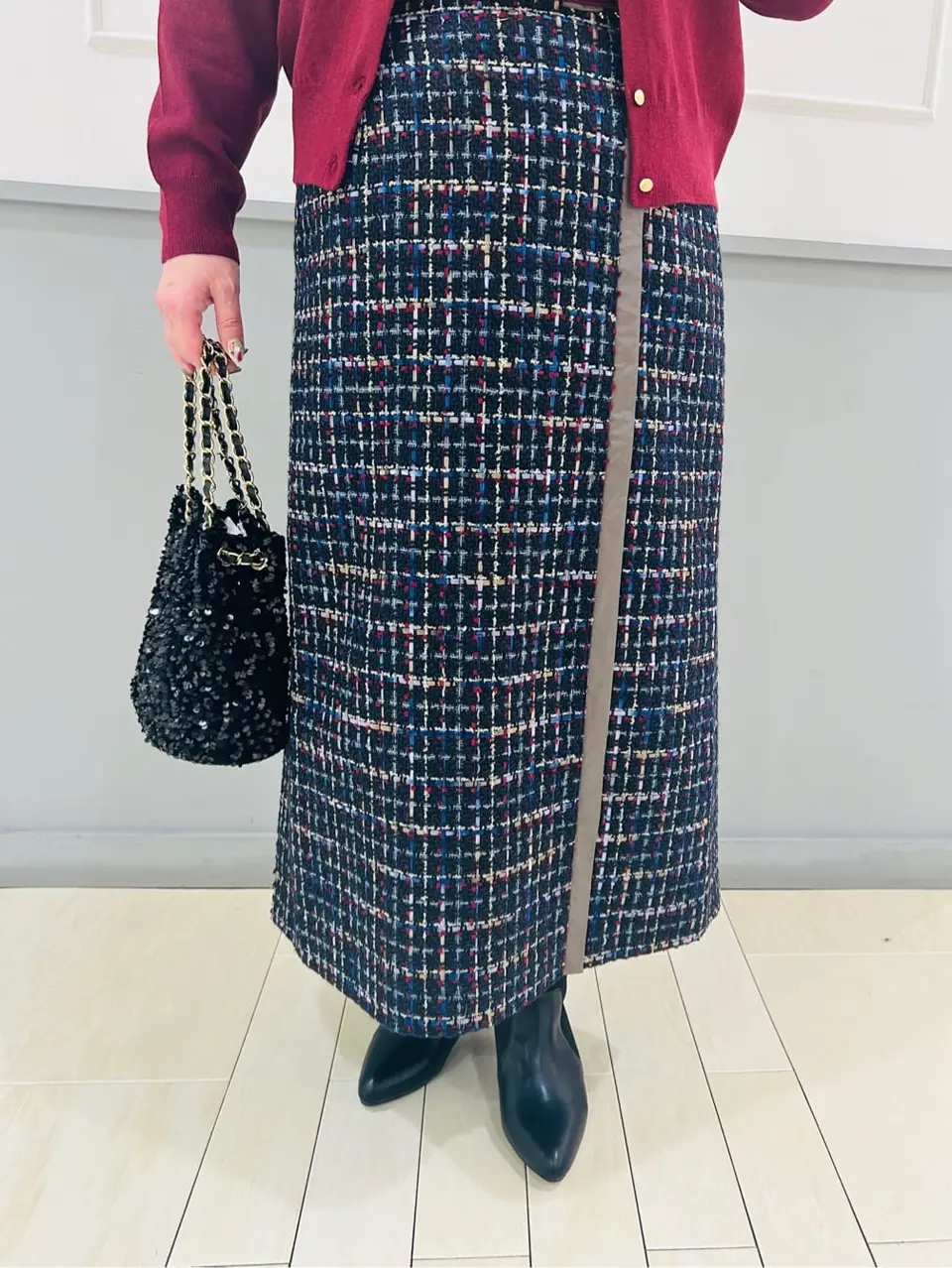 ANY SIS 堀部 コーディネート画像