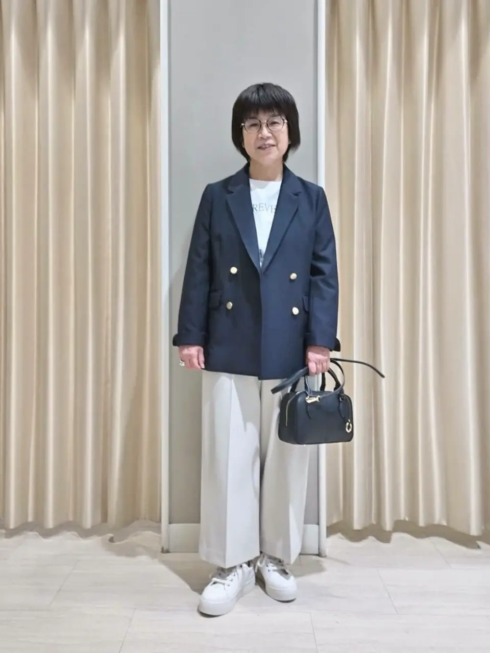 ANY SIS 岡本 コーディネート画像