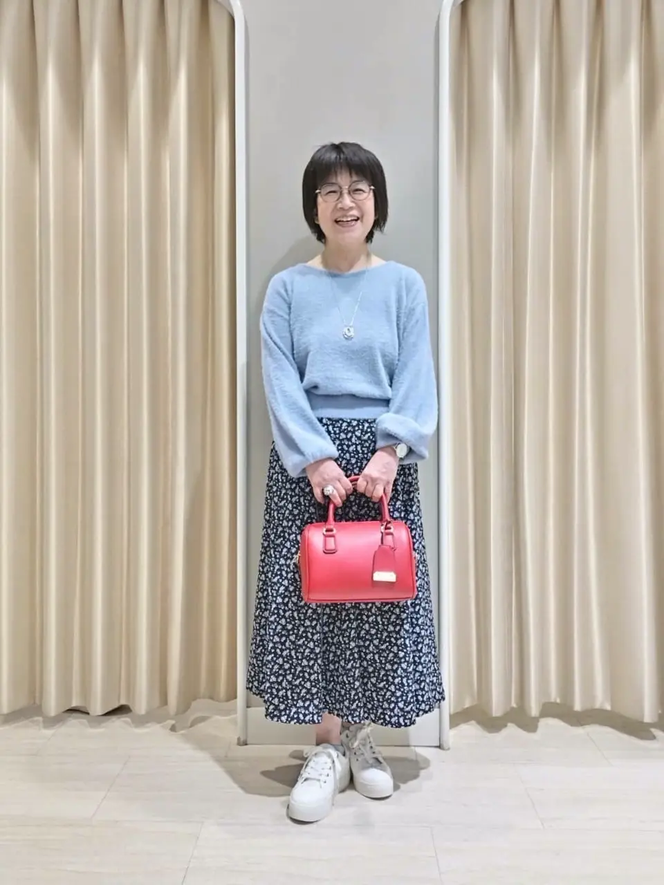 ANY SIS 岡本 コーディネート画像