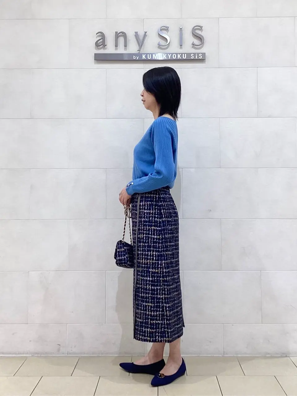 ANY SIS 藤森 コーディネート画像