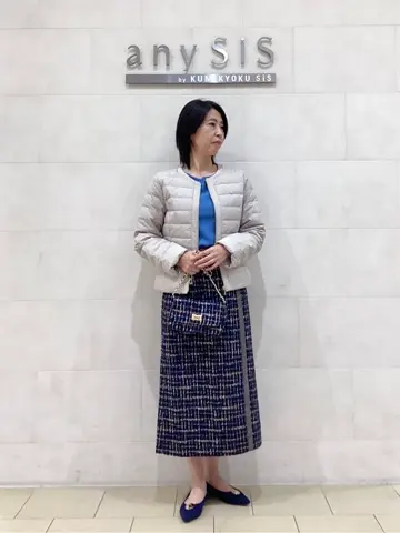 ANY SIS 藤森 コーディネート画像