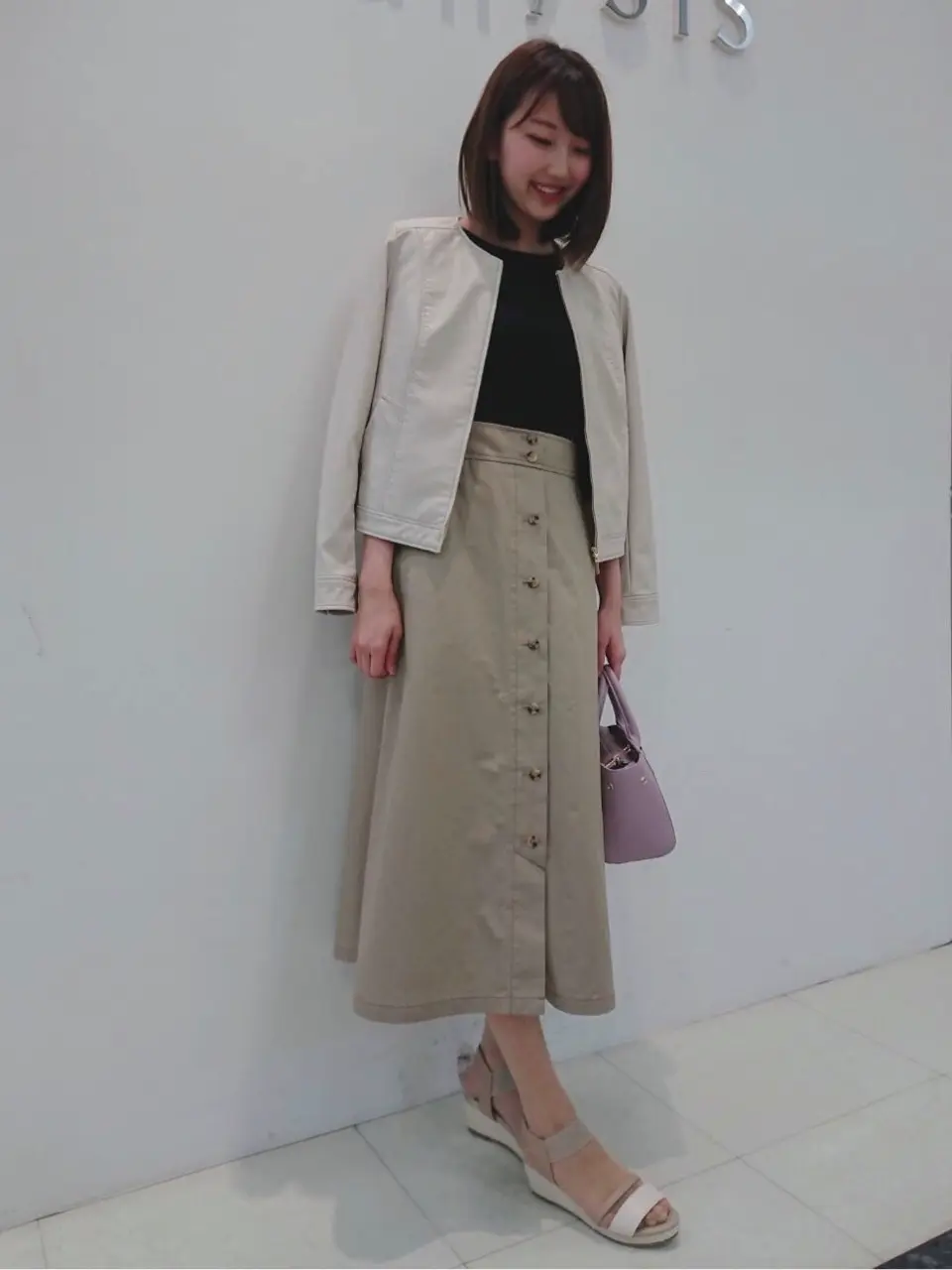  スタッフ コーディネート画像