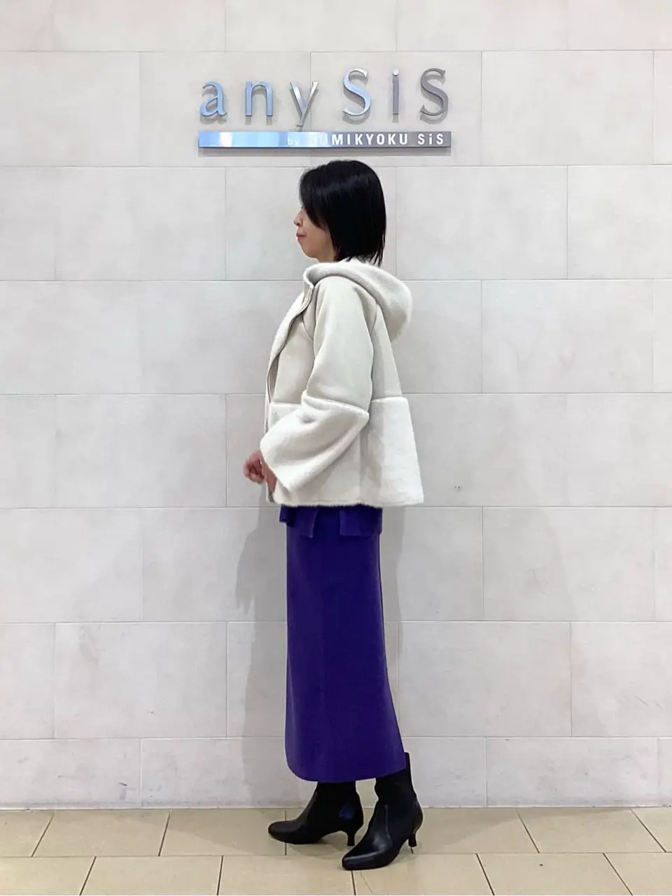 ANY SIS 藤森 コーディネート画像