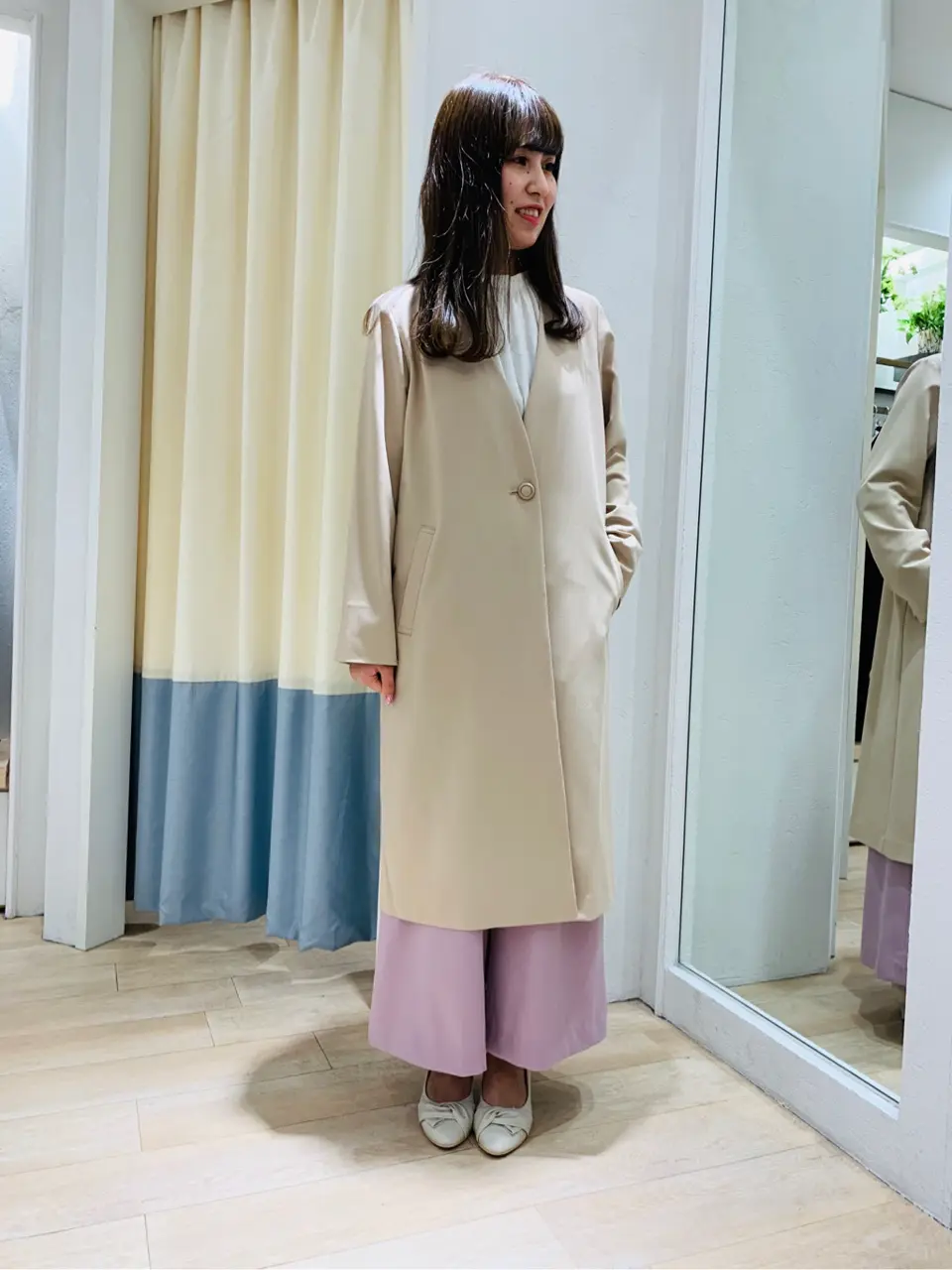 ANY SIS スタッフ コーディネート画像