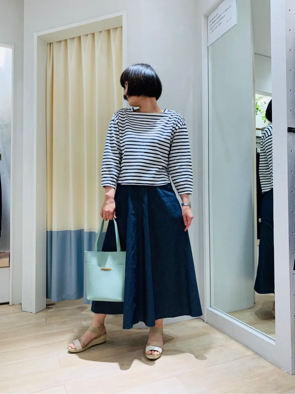 ANY SIS スタッフ コーディネート画像