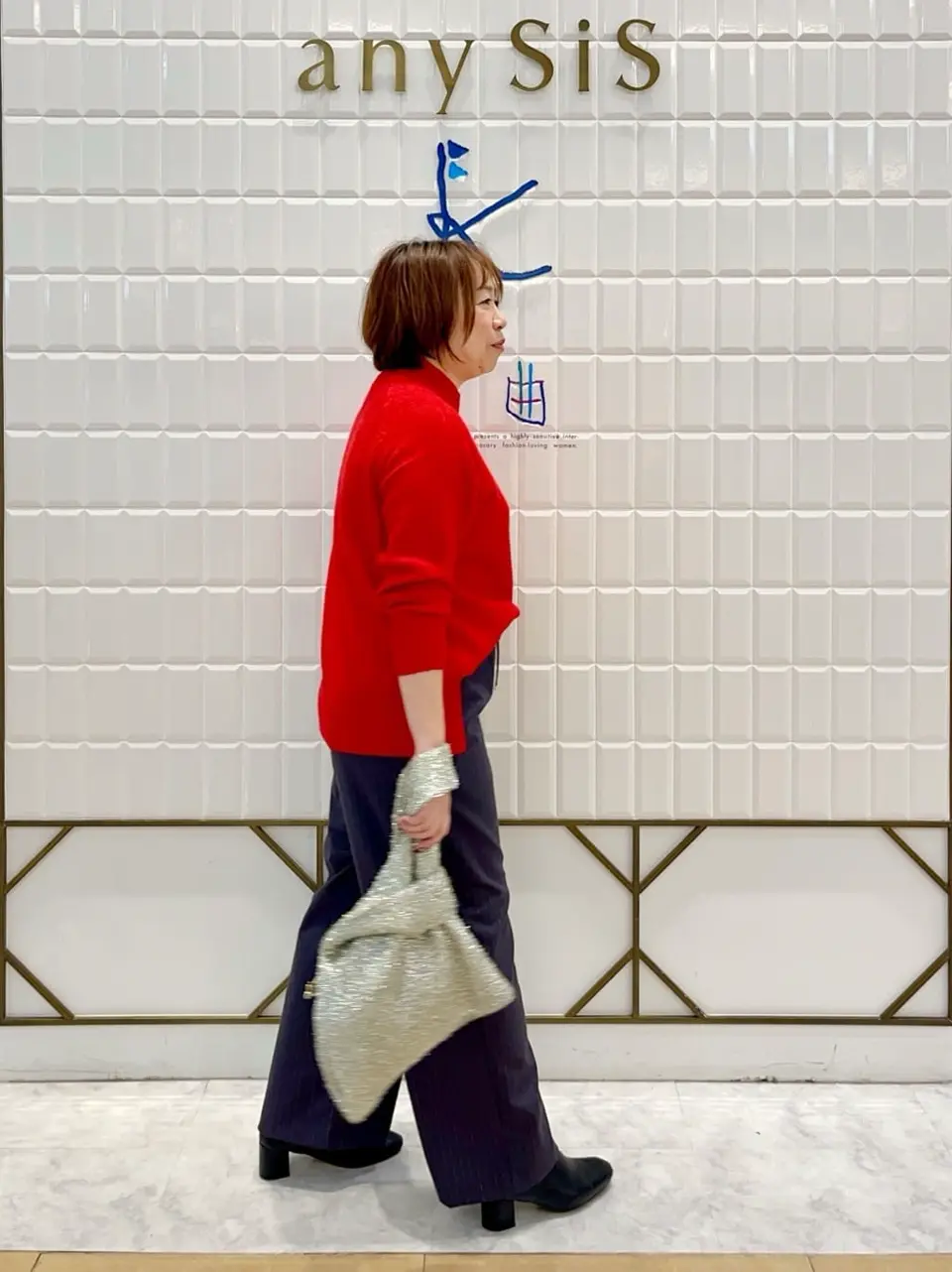 ANY SIS 中山 コーディネート画像