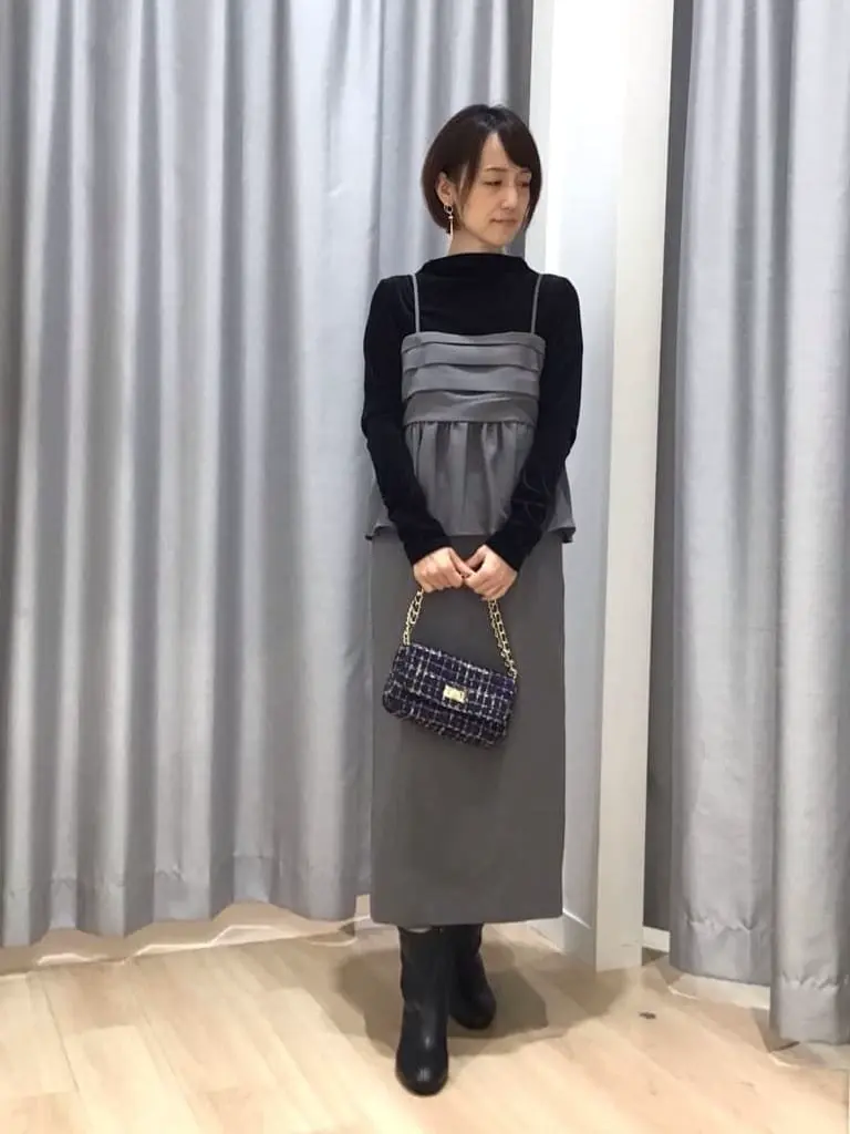 ANY SIS 田中 コーディネート画像