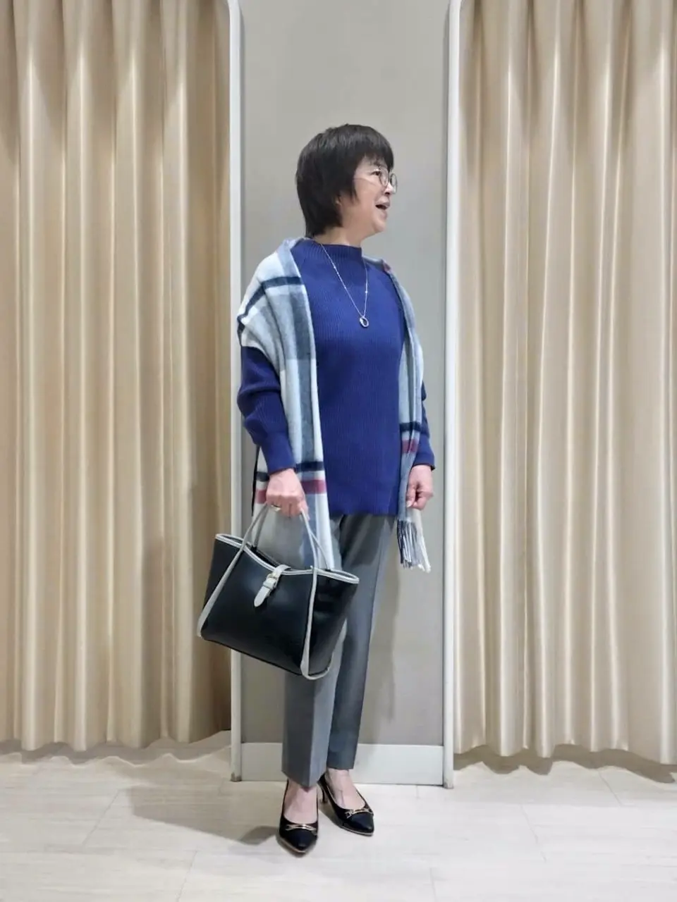 ANY SIS 岡本 コーディネート画像