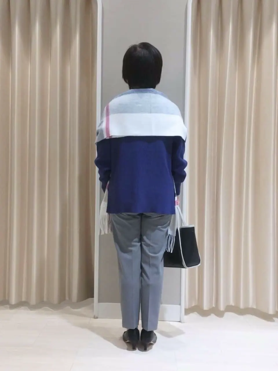 ANY SIS 岡本 コーディネート画像