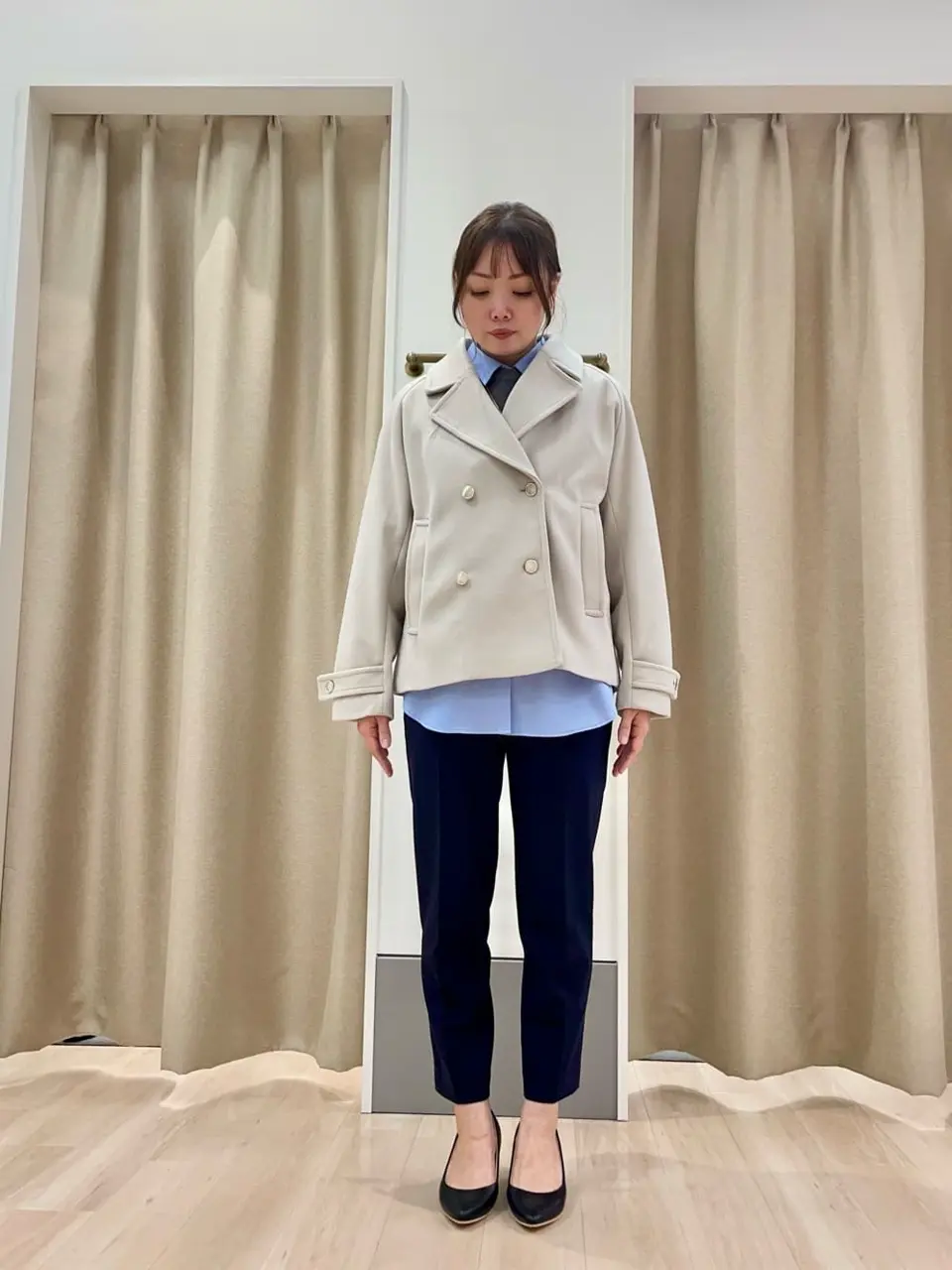 ANY SIS 笠羽 コーディネート画像