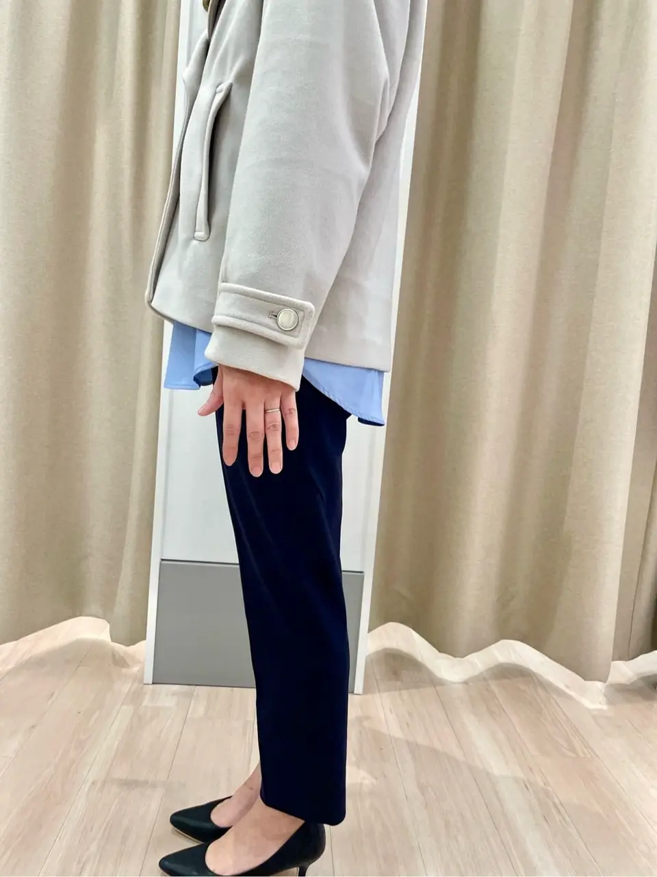 ANY SIS 笠羽 コーディネート画像