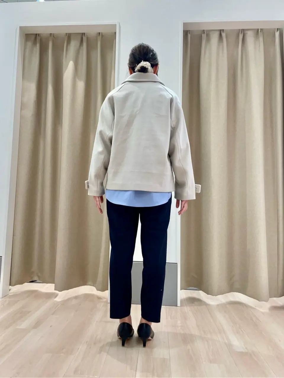 ANY SIS 笠羽 コーディネート画像