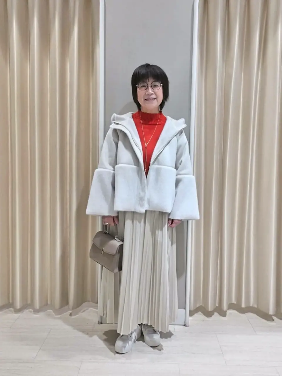 ANY SIS 岡本 コーディネート画像