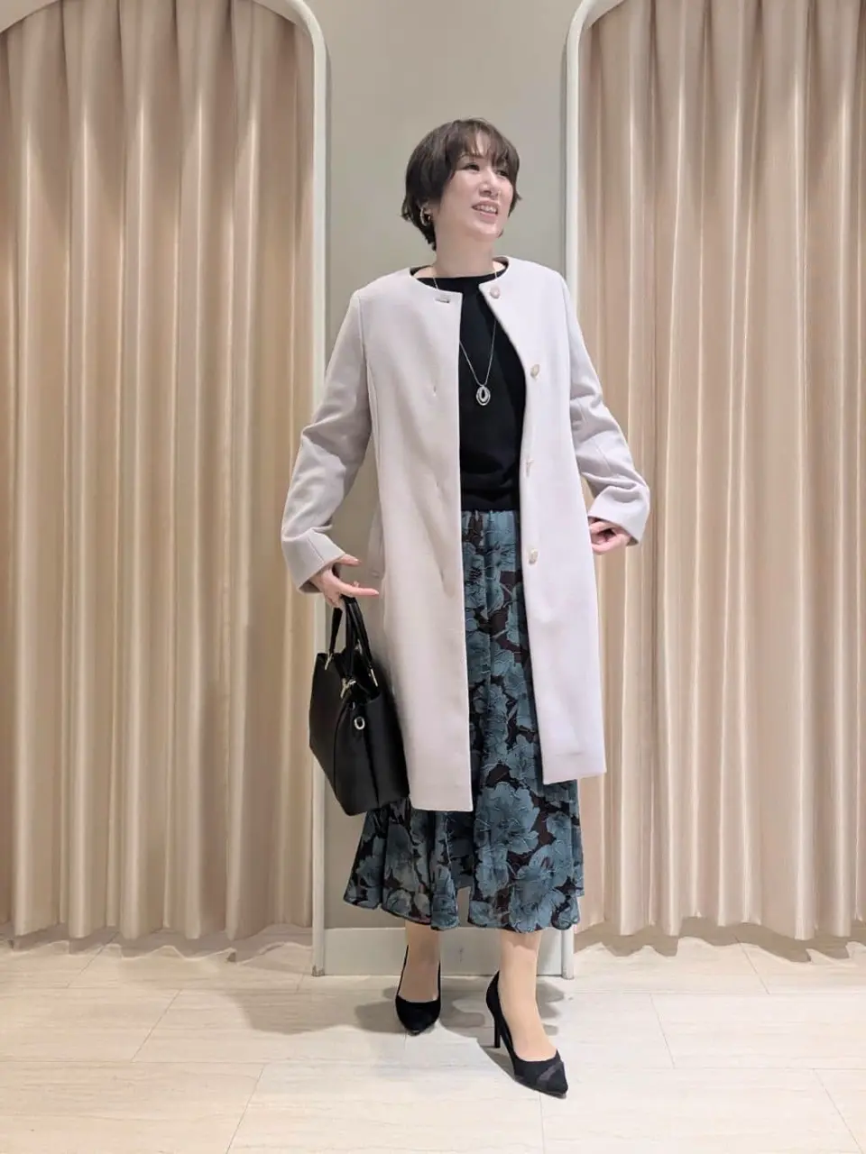 ANY SIS 吉本 コーディネート画像