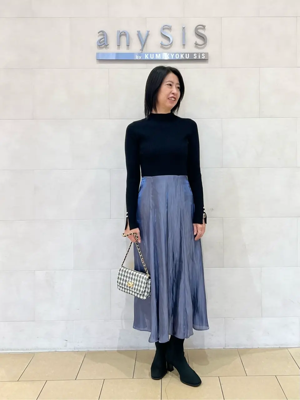 ANY SIS 藤森 コーディネート画像