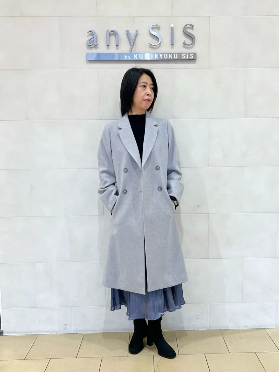 ANY SIS 藤森 コーディネート画像