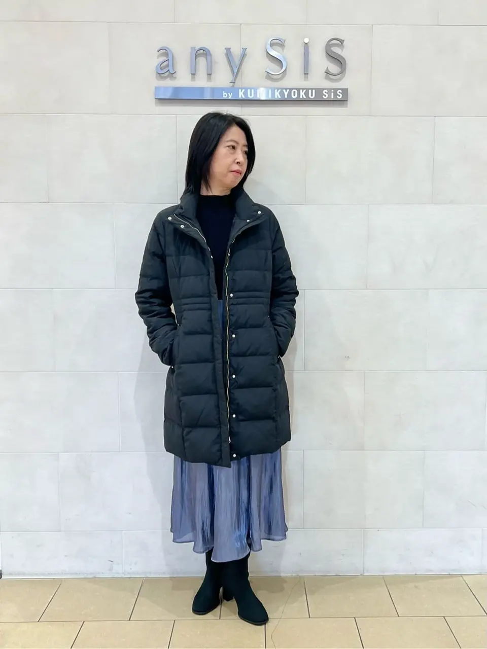 ANY SIS 藤森 コーディネート画像