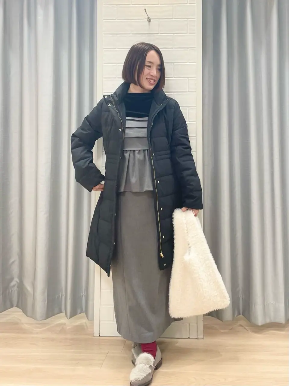 ANY SIS 丸岡 コーディネート画像