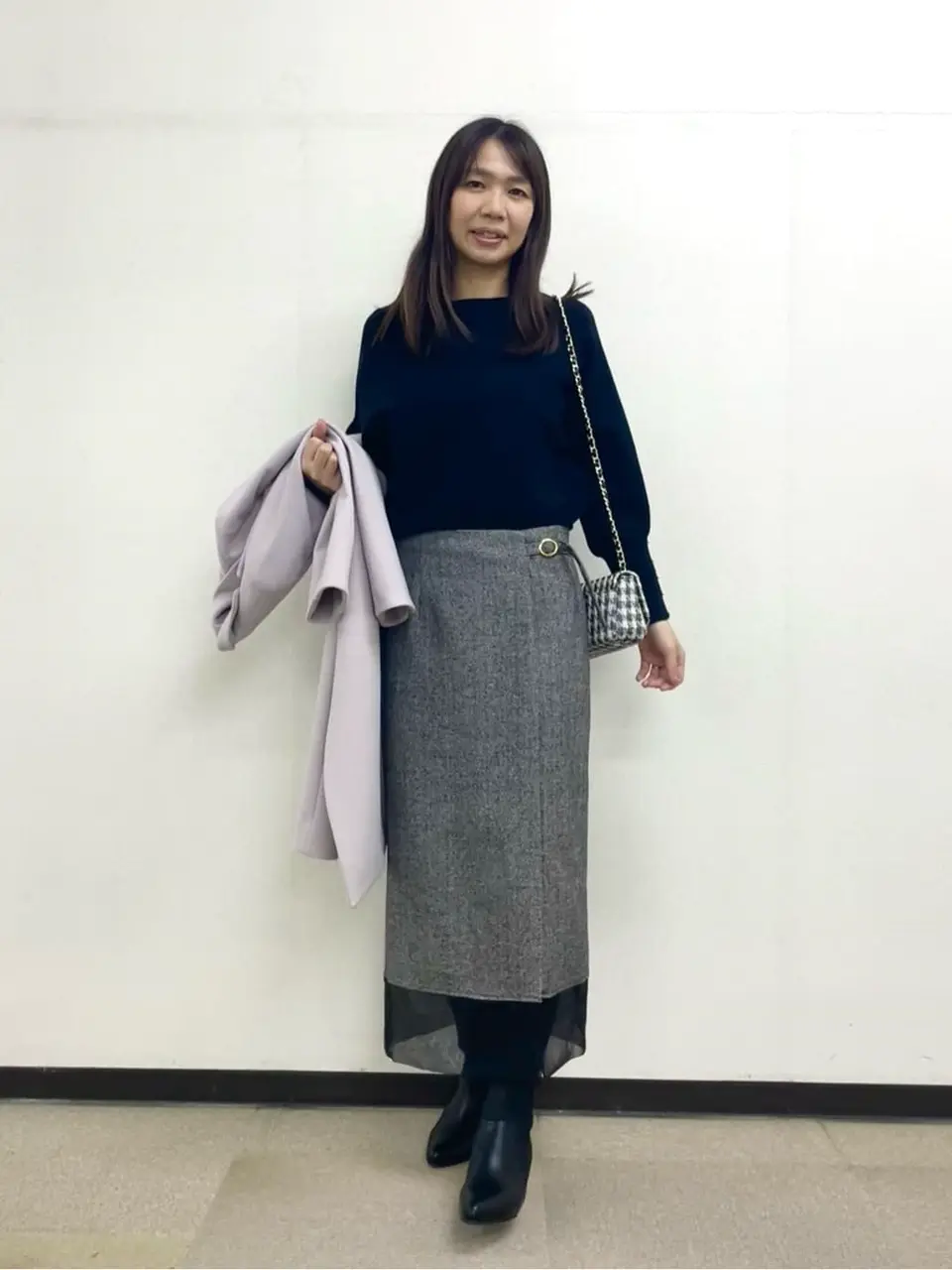 ANY SIS 小山 コーディネート画像