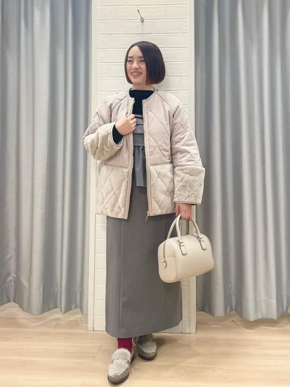 ANY SIS 丸岡 コーディネート画像