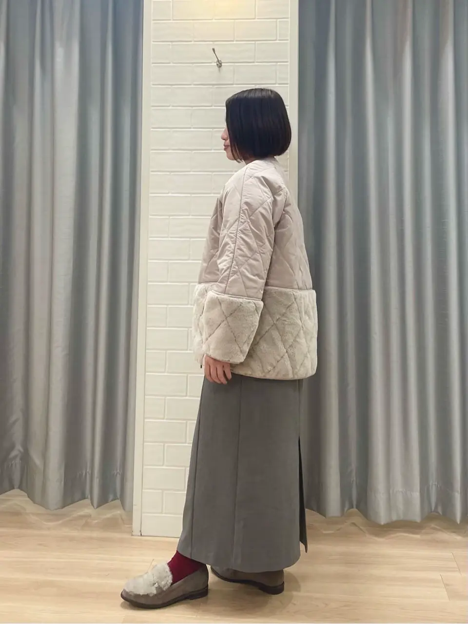 ANY SIS 丸岡 コーディネート画像