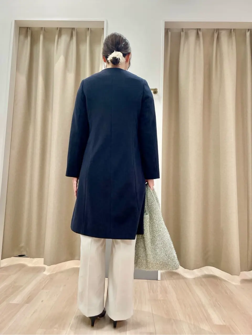 ANY SIS 笠羽 コーディネート画像