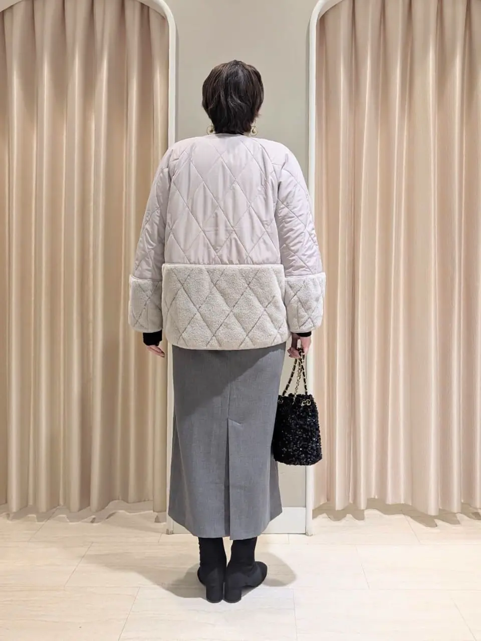 ANY SIS 吉本 コーディネート画像