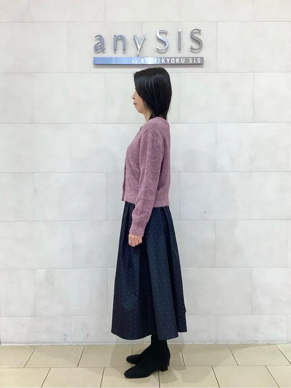 ANY SIS 藤森 コーディネート画像