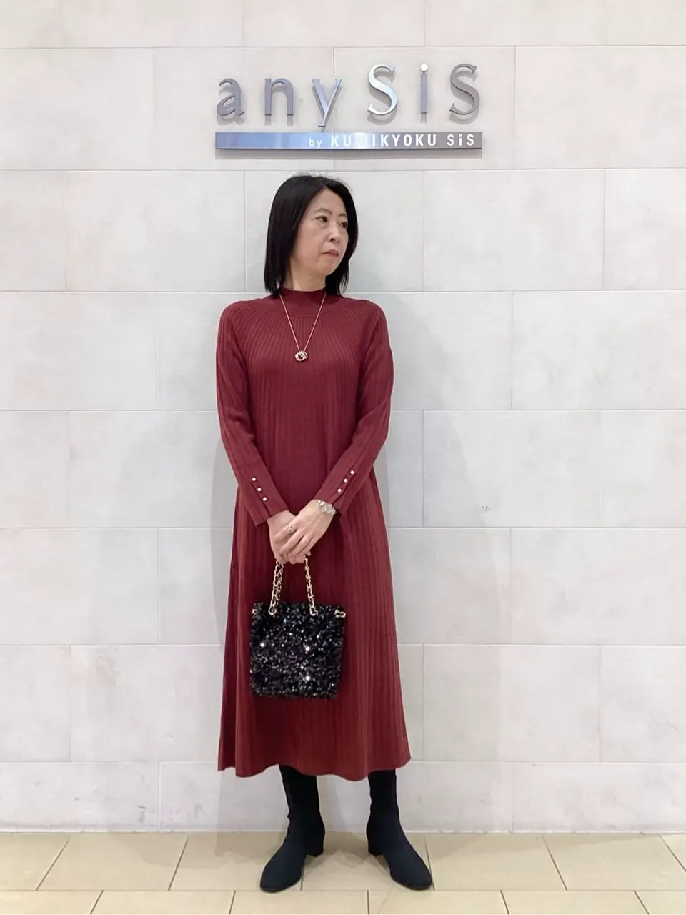 ANY SIS 藤森 コーディネート画像