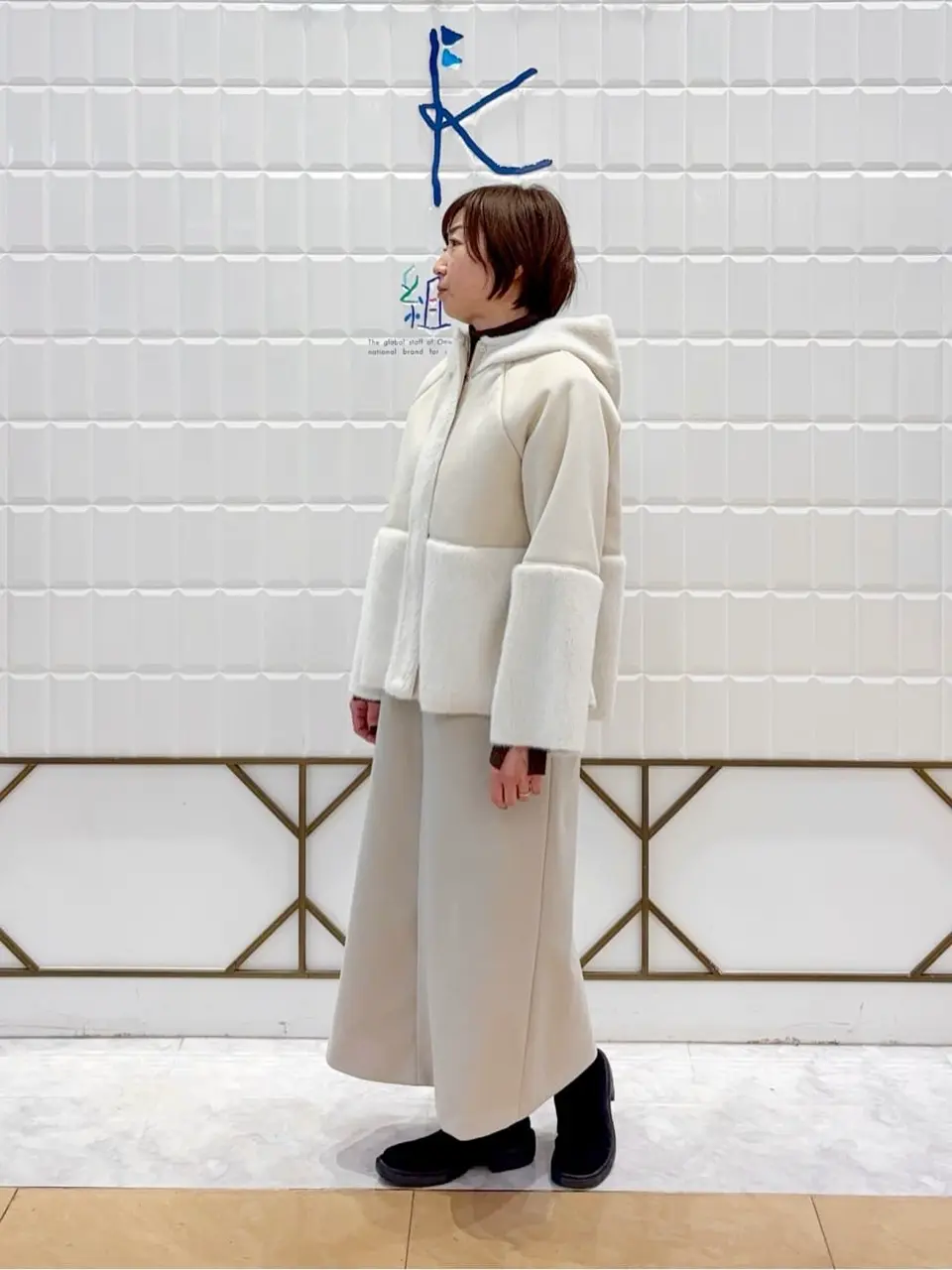 ANY SIS 井上 コーディネート画像