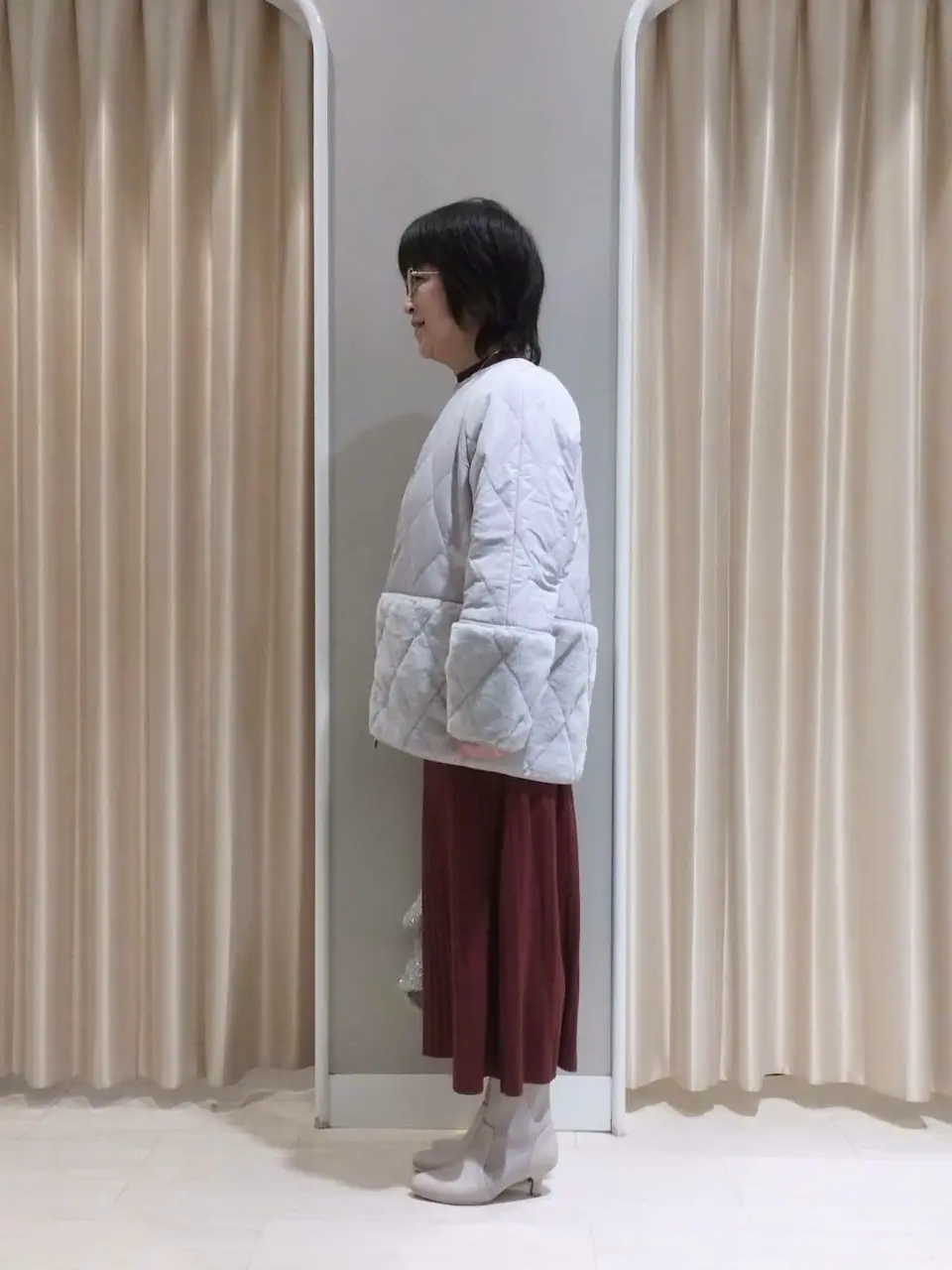 ANY SIS 岡本 コーディネート画像