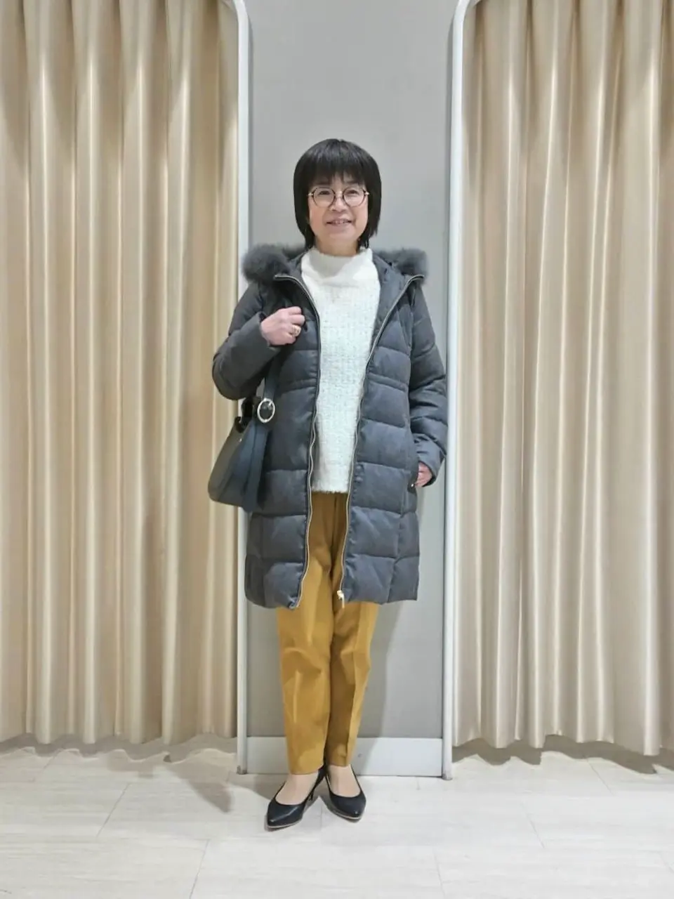 ANY SIS 岡本 コーディネート画像