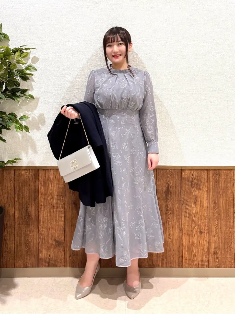 ロングコート　エニシス　anySiS エニィスィス　1サイズ　S 撥水・UVカット・洗える】フーデットロング コート / any SiS