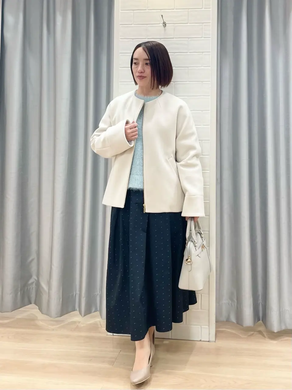 ANY SIS 丸岡 コーディネート画像