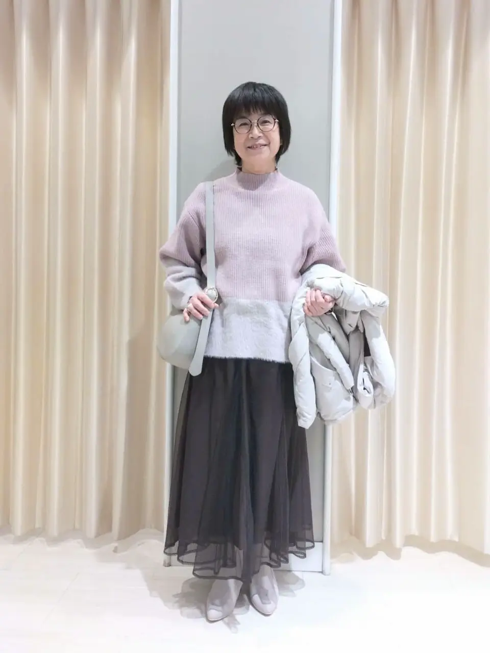 ANY SIS 岡本 コーディネート画像