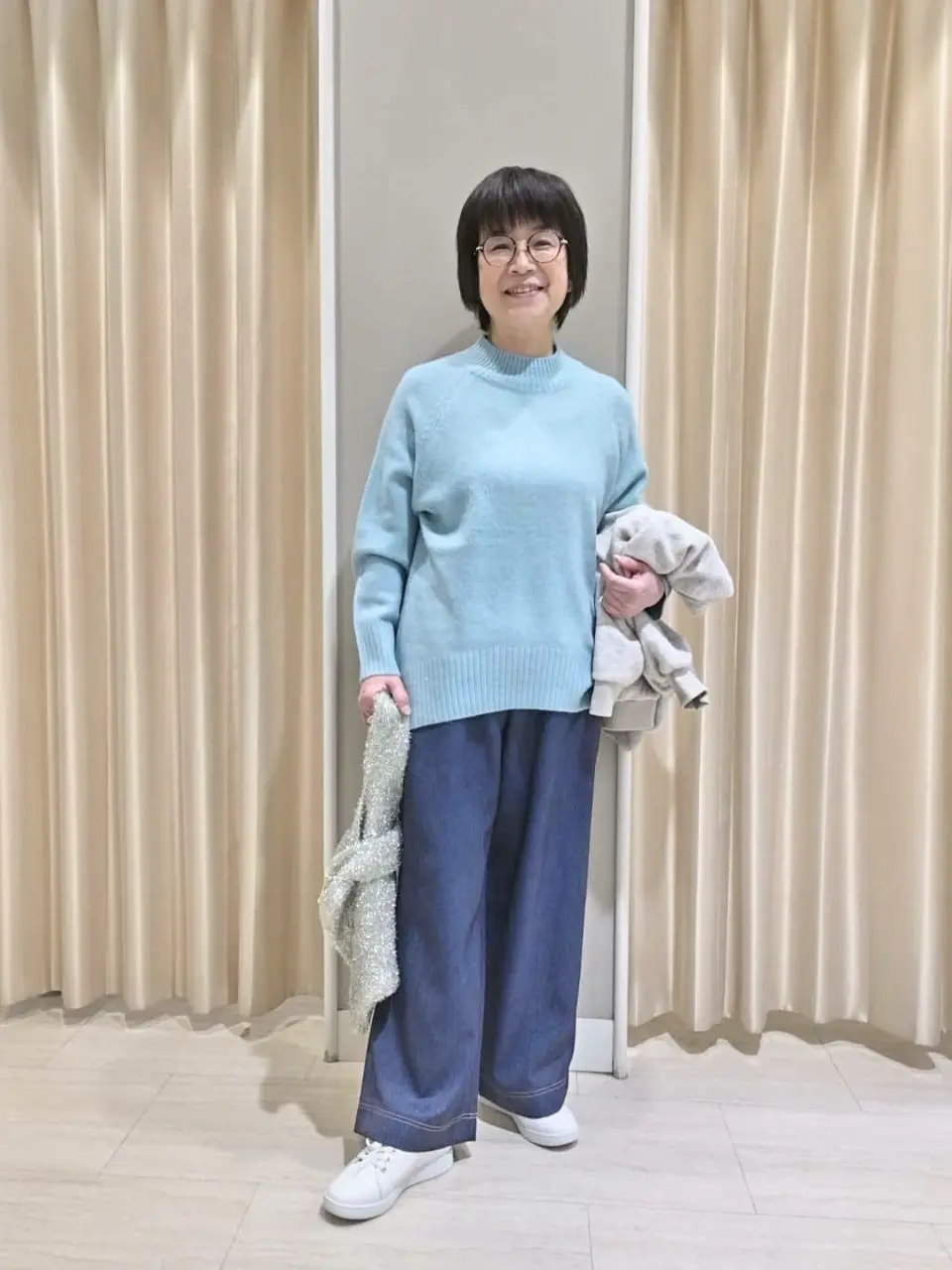 ANY SIS 岡本 コーディネート画像