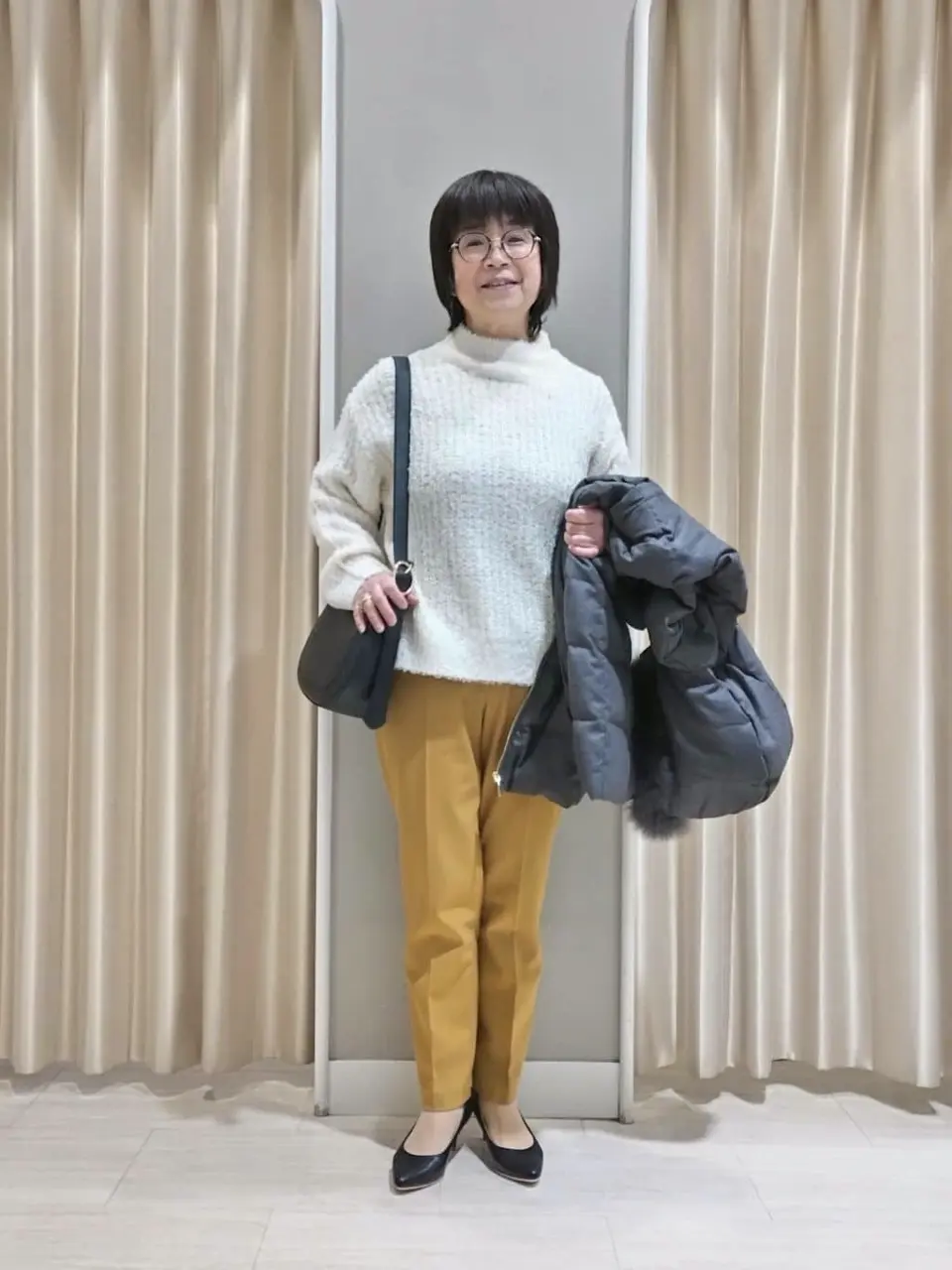 ANY SIS 岡本 コーディネート画像