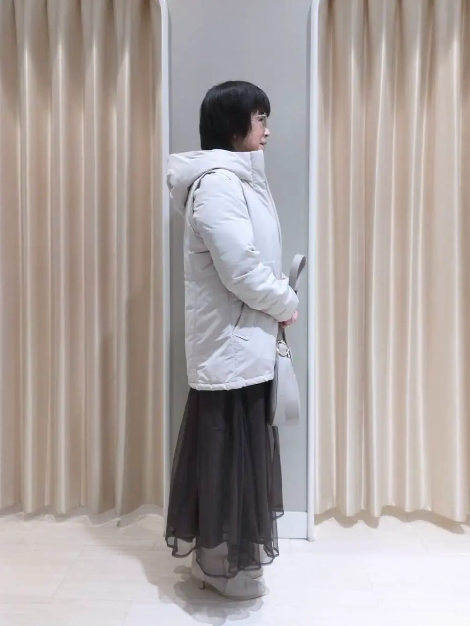 ANY SIS 岡本 コーディネート画像