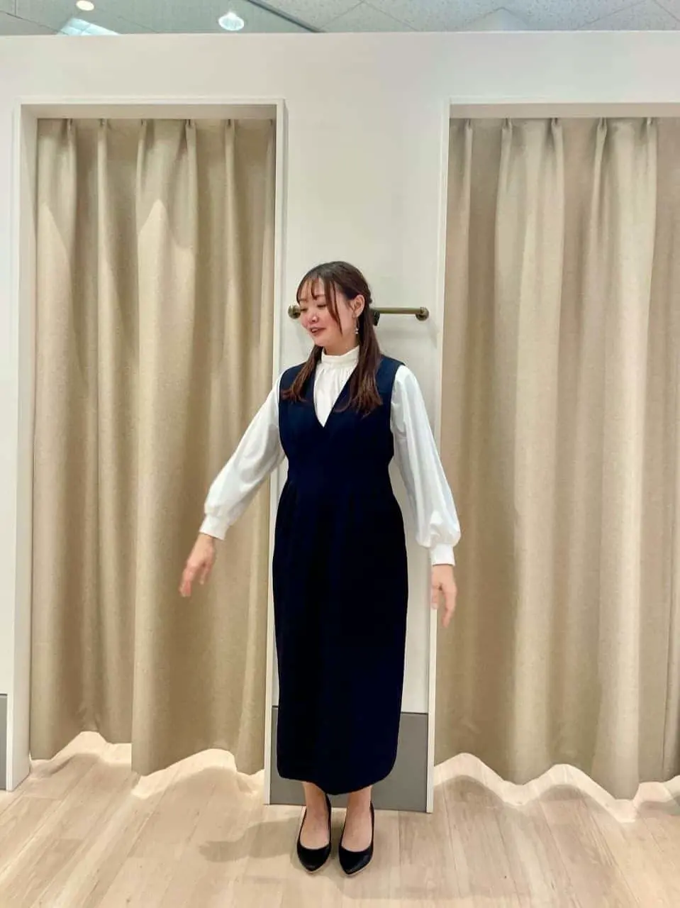 ANY SIS 笠羽 コーディネート画像